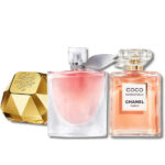 Set Promozionale 3 Profumi Lady Million (Eau de Parfum) Rabanne, Lancôme LA VIE EST BELLE (Eau de Parfum) and CHANEL COCO MADEMOISELLE EAU DE PARFUM 100ml 3.4oz