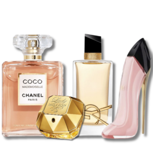 Set Promozionale 4 Profumi – Libre, Good Girl Blush, Coco Mademoiselle e Lady Million (100 ml | 3.4 oz)